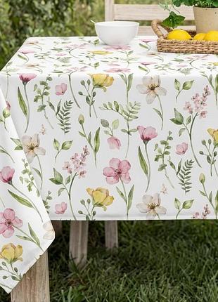 Скатерть ardesto spring flowers art07fl 120х140 см