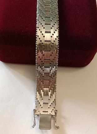 Браслет altaly plating rhodium вінтажний антикварний
