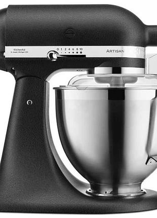 Миксер планетарный kitchenaid artisan 5ksm175psebk 300 вт темно-серый