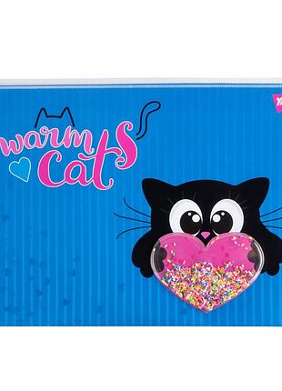 Папка-конверт a4 yes meow 491750 3х24х33 см