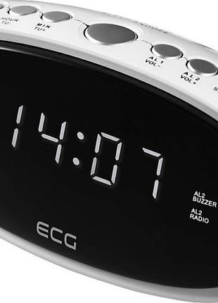 Радио-часы eсg rb-010-white