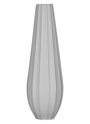 Ваза ardesto molize ar3810g 8.5х27.5 см серая