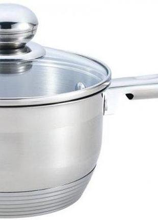 Ківш із кришкою edenberg eb-3033 16 см 1.5 л