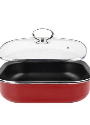 Жарівня vitrinor garnet 2114814 27 см 3.5 л червона