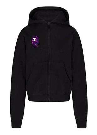 Мужской зип-худи bape w26 xxl