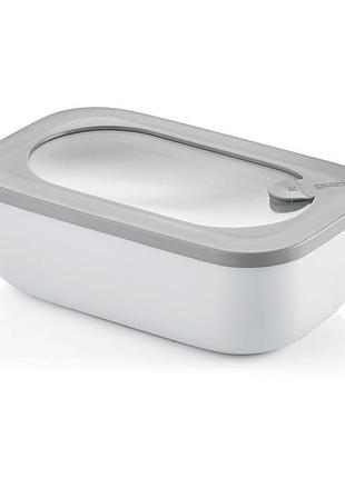 Контейнер пищевой вакуумный guzzini kitchen active design 171000177 900 мл светло-серый