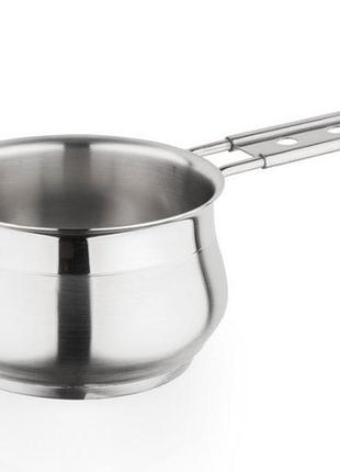Ковш barazzoni tummy 001010014 14 см 1.25 л серебристый