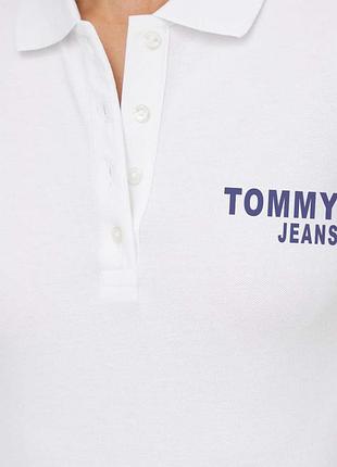 Женская футболка - поло tommy hilfiger w10 xl