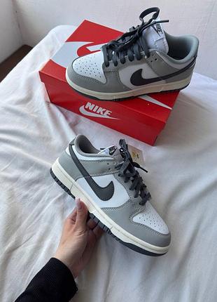 Nike sb dunk low grey black