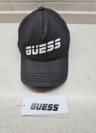 Бейсболка черная оригинал guess подростковая б/у