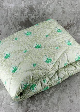 Ковдра закрита холлофайбер aloe vera (мікрофібра) двоспальна 175х210 55071