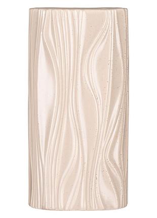 Ваза ardesto liguria ar3805b 12.2х24 см желтая