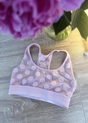 Бюстгальтер без кісточок calvin klein underwear 968486661 xs рожевий