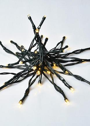 Светодиодная гирлянда уличная yes 975062 4.9 м 70 led тепло-белый