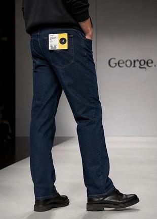 Джинси чоловічі george сині xl-xxl бавовна (денім)