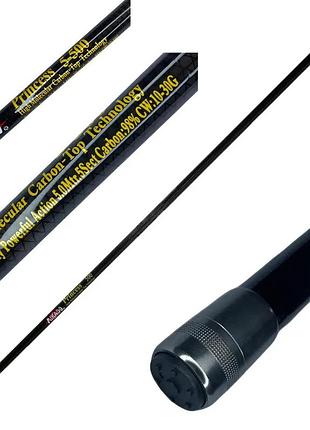 Удочка безкольцевая mikado princess carbon gl5835 4 м