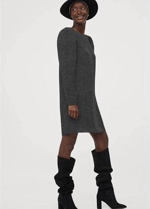 Женское платье в горошек h&m