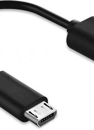 Адаптер usb-microusb xoko otg xk-ac130-bk черный