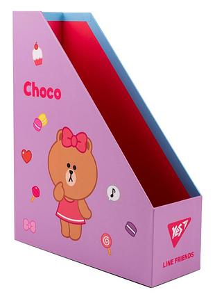 Лоток для документов вертикальный yes line friends 450105 8х25х32 см