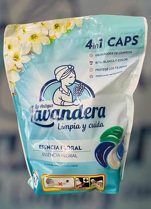 Капсулы для стирки lavandera detergente universal essencia floral 8435495835974 46 капсул