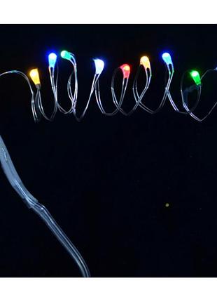 Электрическая гирлянда yes нить 801099 0.55 м 10 led мультиколор