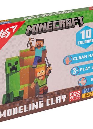 Пластилін yes minecraft 540662 10 кольорів 200 г