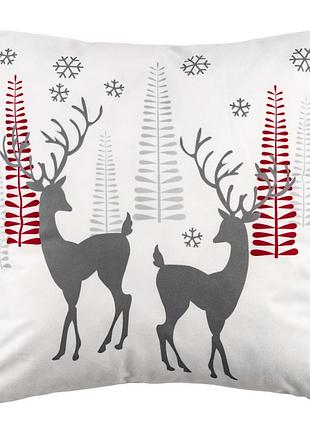 Подушка декоративная ardesto christmas deer art1032hd 45х45 см