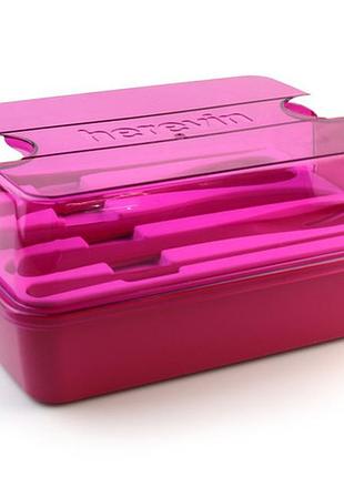 Ланч-бокс 9х13.5х18.5 см maxx pink herevin xb-161275-008