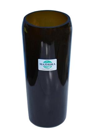 Ваза стеклянная mazhura vine mz-707865 18х8 см
