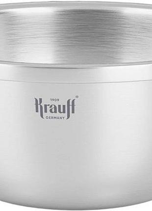 Миска krauff 29-298-017 1.2 л 18 см серебристая