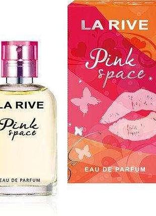 Женская парфюмированная вода pink space, 30 мл la rive him-062899
