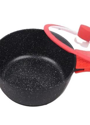 Каструля з кришкою bohmann bh-7353-26-mrb 26 см 5 л