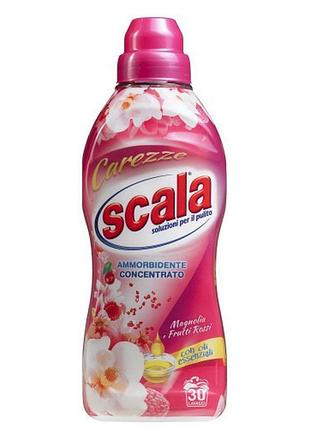 Концентрированный кондиционер-ополаскиватель 750 мл scala ammorbidente magnolia frutti rossi 8006130503581