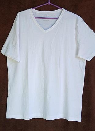 Футболка мужская белая,  l, 42-44