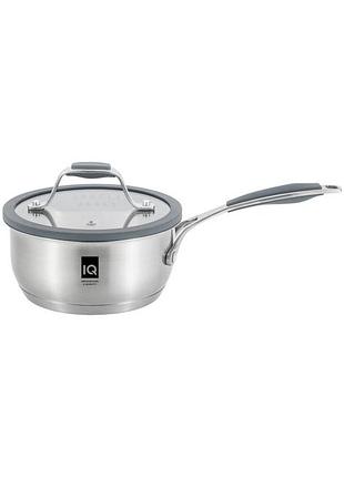 Ківш ringel iq be brave ківш iq-4052-16 16 см 1.6 л сріблястий