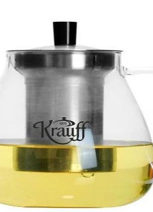 Заварювальний чайник krauff thermoglas 26-289-003 900 мл