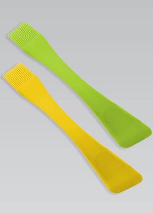 Лопатка-кисточка силиконовая maestro mr-1186 26,5х5 см