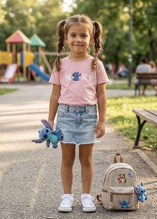 Нова стильна дитяча футболка для дівчинки 134,140,146