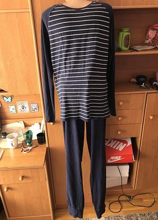 Пижама, комплект, костюм, 100% коттон, m. m&s