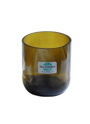 Ваза стеклянная mazhura vine mz-706777 9х8 см