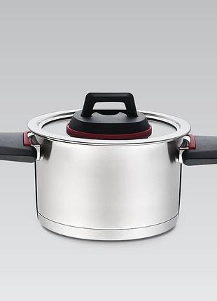Кастрюля с крышкой maestro mr-3530-24 24 см 5.5 л