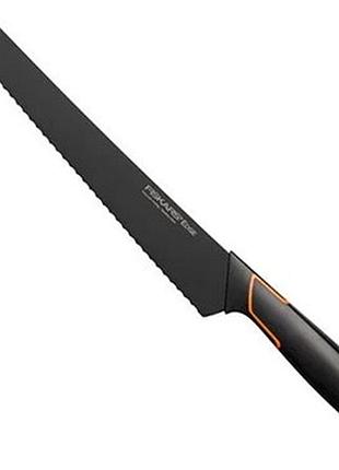 Ніж для хліба fiskars edge 1003093 23 см чорний