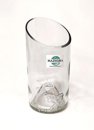 Ваза скляна mazhura vine mz-710798 16х7 см