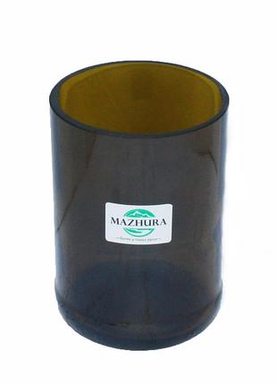 Ваза стеклянная mazhura vine mz-706634 12х8 см