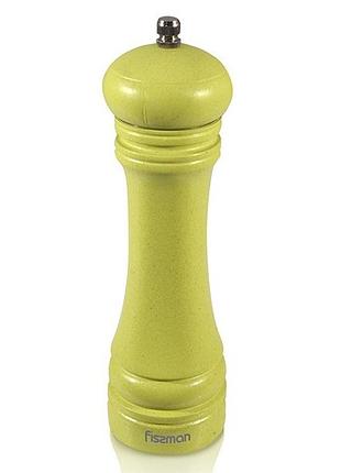 Мельница для перца fissman fs-8204 25х6 см салатовая