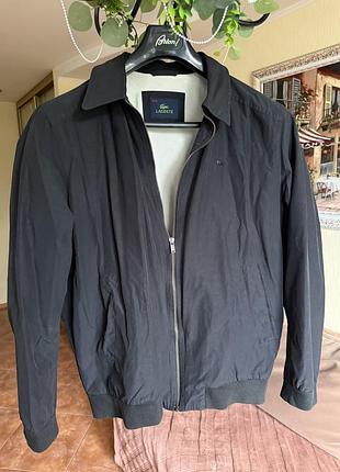 Чоловічий харінктон lacoste size 52 m-l стан ідеальний без дефектів дуже якісний виглядає стильно