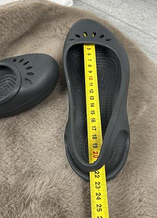 Дитячі оригінальні балетки crocs 9