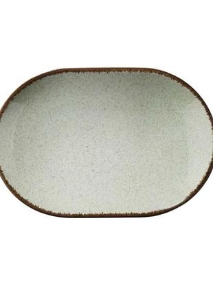 Блюдо овальное colorx kutahya pearl cxofd-36-ky-730-p-03 36 см зеленое