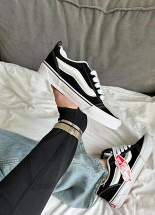Vans knu old school black / white  premium 2
