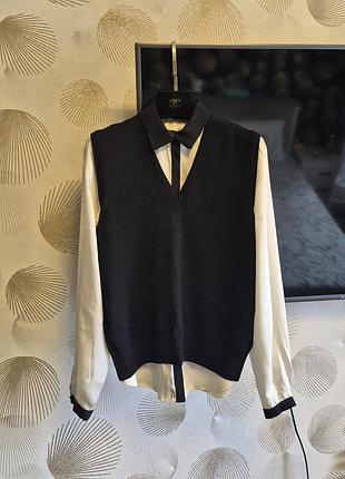 Женский классический жилет 100% lambswool